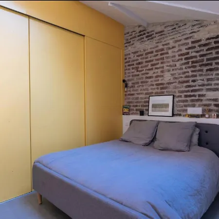 Stylish 1bd Loft Canal Saint-martin! Appartamento